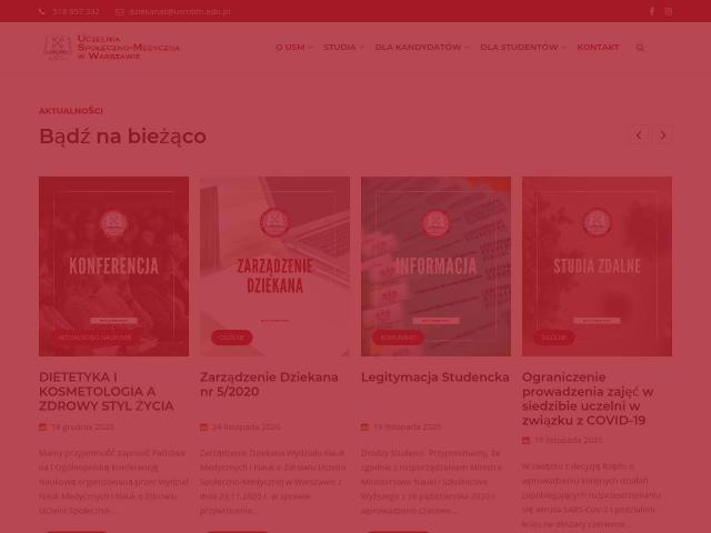 Uczelnia Społeczno-Medyczna w Warszawie